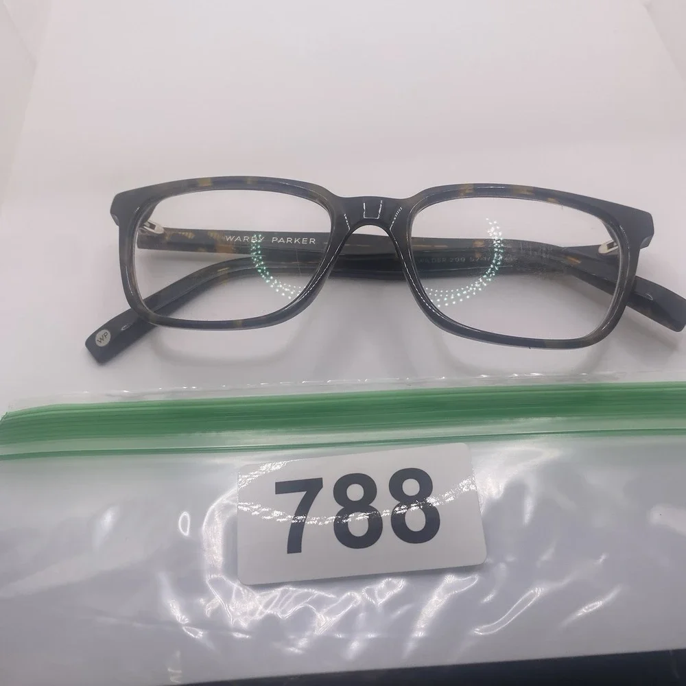 Warby Parker Eyeglasses FRAME ONLY Wilder 200 52-17-142 Dark Tortoise 788